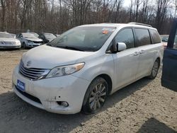 Toyota Sienna xle salvage cars for sale: 2011 Toyota Sienna XLE