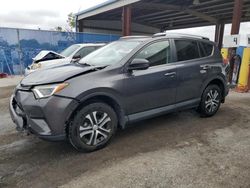 Carros salvage a la venta en subasta: 2017 Toyota Rav4 LE