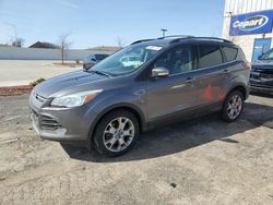 Salvage cars for sale at Mcfarland, WI auction: 2013 Ford Escape SEL