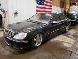 Salvage cars for sale at Anchorage, AK auction: 2004 Mercedes-Benz S 430 4matic