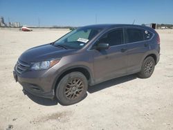 Salvage cars for sale at New Braunfels, TX auction: 2014 Honda CR-V LX