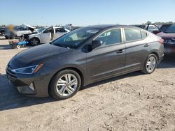 Salvage cars for sale at Houston, TX auction: 2020 Hyundai Elantra SEL