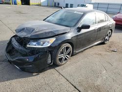 Salvage cars for sale at Vallejo, CA auction: 2016 Honda Accord Sport