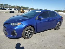 Salvage cars for sale at Dunn, NC auction: 2017 Toyota Corolla L