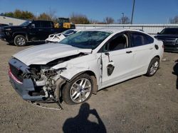 Salvage cars for sale at Sacramento, CA auction: 2014 Ford Fusion SE