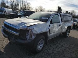 Salvage cars for sale at Portland, OR auction: 2018 Chevrolet Silverado C1500