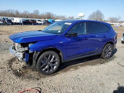 Salvage cars for sale at Hillsborough, NJ auction: 2022 Acura MDX A-Spec