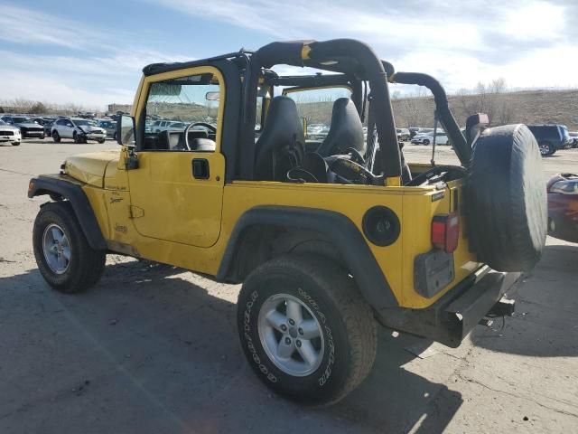 2001 Jeep Wrangler / TJ Sport