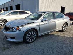 Salvage cars for sale at Jacksonville, FL auction: 2015 Honda Accord Hybrid EXL