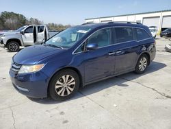 Salvage cars for sale at Gaston, SC auction: 2015 Honda Odyssey EXL