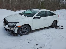 Salvage cars for sale from Copart Ontario Auction, ON: 2016 Honda Civic EX