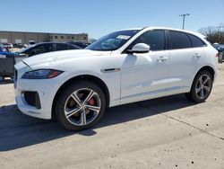 Jaguar salvage cars for sale: 2020 Jaguar F-PACE S