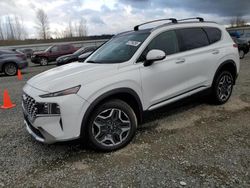 Salvage cars for sale at Arlington, WA auction: 2023 Hyundai Santa FE Limited