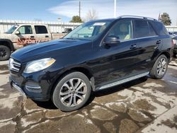 Salvage cars for sale at Littleton, CO auction: 2018 Mercedes-Benz GLE 350 4matic