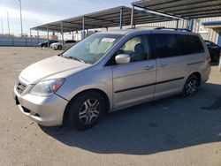 Salvage cars for sale at Sacramento, CA auction: 2006 Honda Odyssey EXL