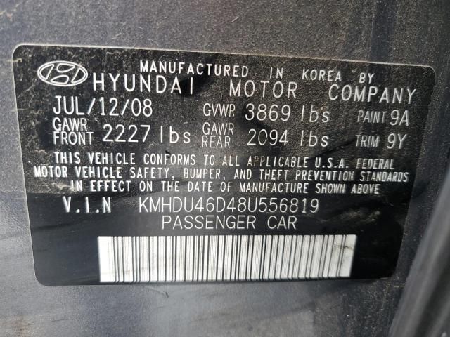 2008 Hyundai Elantra GLS