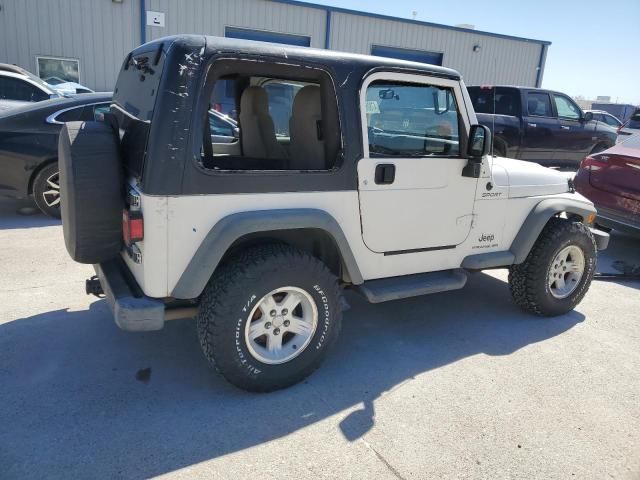 2004 Jeep Wrangler / TJ Sport