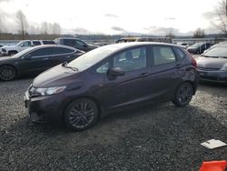 Salvage cars for sale at Arlington, WA auction: 2017 Honda FIT EX