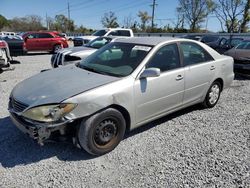 Toyota Camry le Vehiculos salvage en venta: 2005 Toyota Camry LE