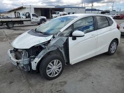 Salvage cars for sale at Sun Valley, CA auction: 2017 Honda FIT LX