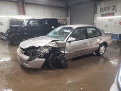 Salvage cars for sale at Elgin, IL auction: 1998 Toyota Corolla VE