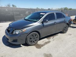 Salvage cars for sale at Orlando, FL auction: 2010 Toyota Corolla Base