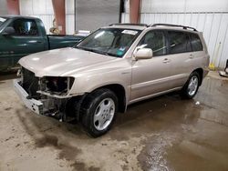 Salvage cars for sale at Lansing, MI auction: 2004 Toyota Highlander Base