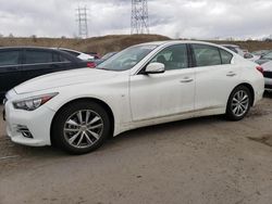 Salvage cars for sale at Littleton, CO auction: 2015 Infiniti Q50 Base