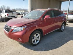 Salvage cars for sale at Fort Wayne, IN auction: 2012 Lexus RX 350