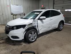 Salvage cars for sale at Franklin, WI auction: 2019 Honda HR-V EXL