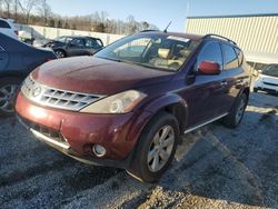 Nissan salvage cars for sale: 2007 Nissan Murano SL