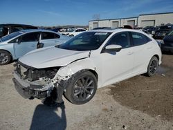 Carros salvage sin ofertas aún a la venta en subasta: 2021 Honda Civic EX