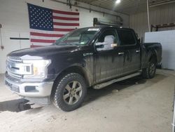 Salvage cars for sale at Candia, NH auction: 2018 Ford F150 Supercrew