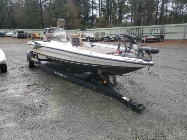 2008 Triton Boat With Trailer