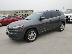 Salvage cars for sale at Wilmer, TX auction: 2015 Jeep Cherokee Latitude