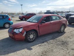 Salvage cars for sale from Copart Indianapolis, IN: 2007 Chrysler Sebring Touring