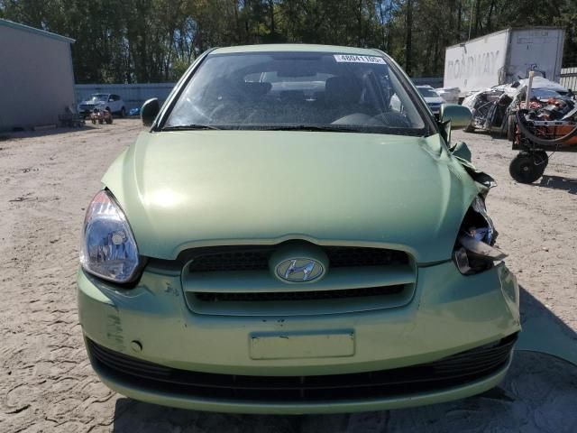 2010 Hyundai Accent Blue