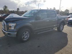 Salvage cars for sale from Copart Gaston, SC: 2017 Ford F150 Supercrew