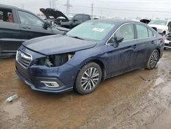 Salvage cars for sale at Elgin, IL auction: 2018 Subaru Legacy 2.5I Premium