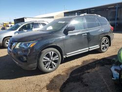 Salvage cars for sale at Brighton, CO auction: 2017 Nissan Pathfinder S