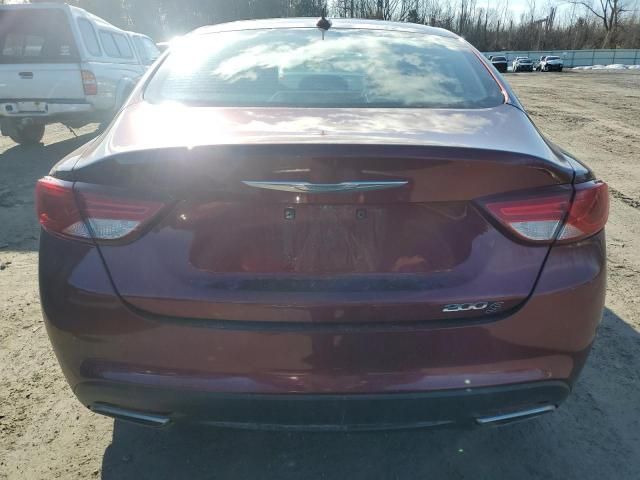 2015 Chrysler 200 S