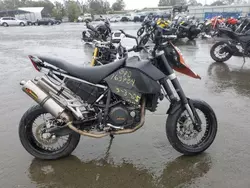 Salvage motorcycles for sale at Martinez, CA auction: 2007 KTM 690 Supermoto