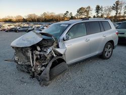 Salvage cars for sale at Byron, GA auction: 2011 Toyota Highlander Limited