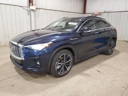 Salvage cars for sale at Pennsburg, PA auction: 2024 Infiniti QX55 Essential