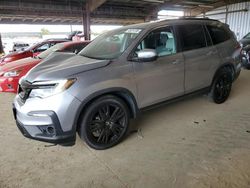 Salvage cars for sale at American Canyon, CA auction: 2021 Honda Pilot SE