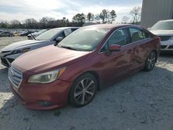 Salvage cars for sale at Byron, GA auction: 2015 Subaru Legacy 2.5I Limited