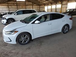 Carros salvage sin ofertas aún a la venta en subasta: 2017 Hyundai Elantra SE