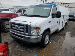 Salvage trucks for sale at Davison, MI auction: 2015 Ford Econoline E350 Super Duty Cutaway Van