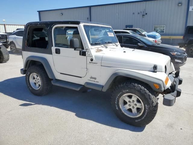 2004 Jeep Wrangler / TJ Sport