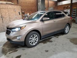 Salvage cars for sale at Ebensburg, PA auction: 2018 Chevrolet Equinox LT